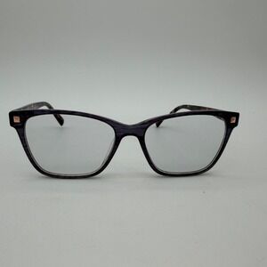 gx‎ by Gwen Stefani GX091 GRY Purple Tortoise Eyeglass Frames 54-16